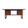Bureau en teck, design danois, années 1970, fabriqué au Danemark