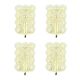 Set of 4 Mid-Century Bubble Glass Wall Lights - H. Tynell, Limburg, 1960s