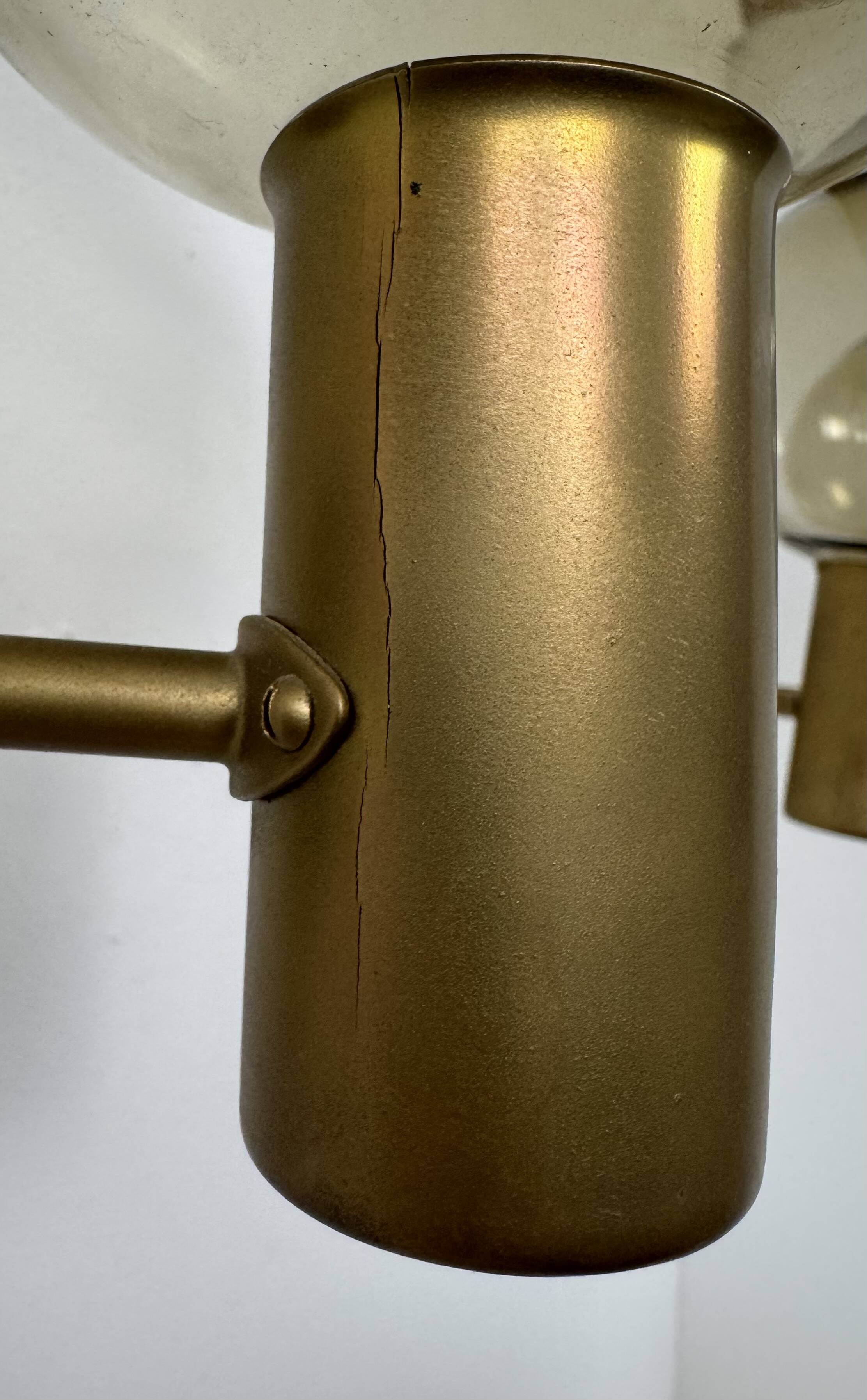 Pair of vintage double wall lights, Hans-Agne Jakobsson V 149/2 Sweden 70