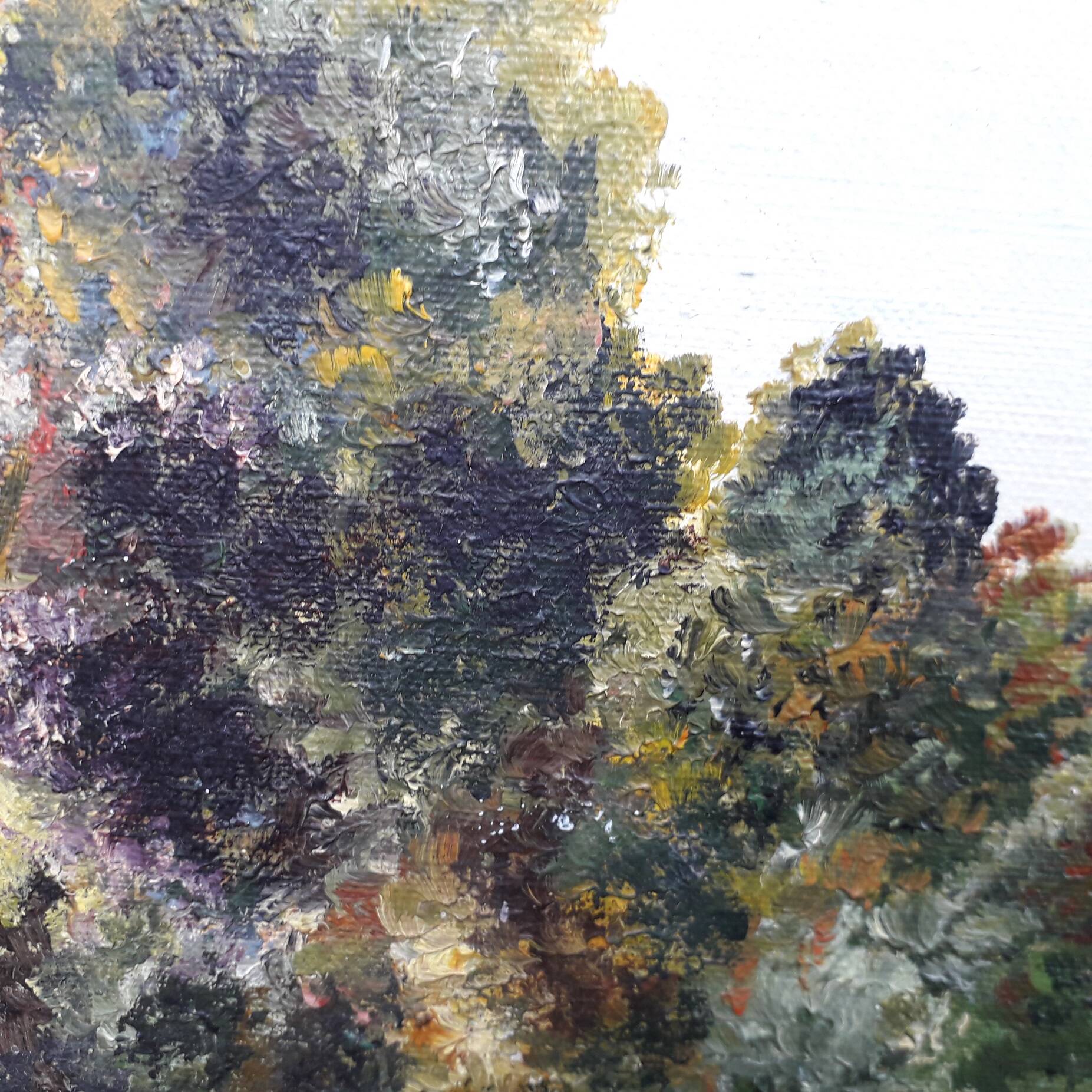 Oil painting on canvas