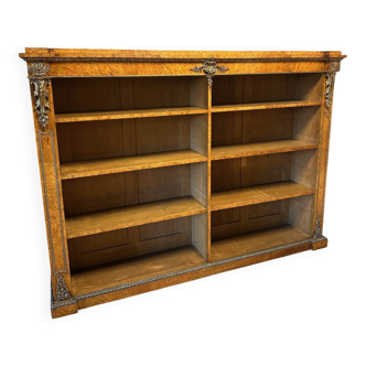 Antique open bookcase