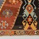 5x12 Kilim Mutlicolor Geometric Style Long Wide Turkish Kilim Rug,163x369cm