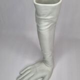 Vase in the shape of a glove "Hepburn", 80s, 31 cm