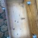 Vintage pine chest of drawers