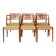 6 chaises danoises en teck par Niels Otto Møller Modèle 79, années 1960
