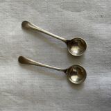 Paire de salières en argent