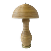 Contemporary bamboo table lamp