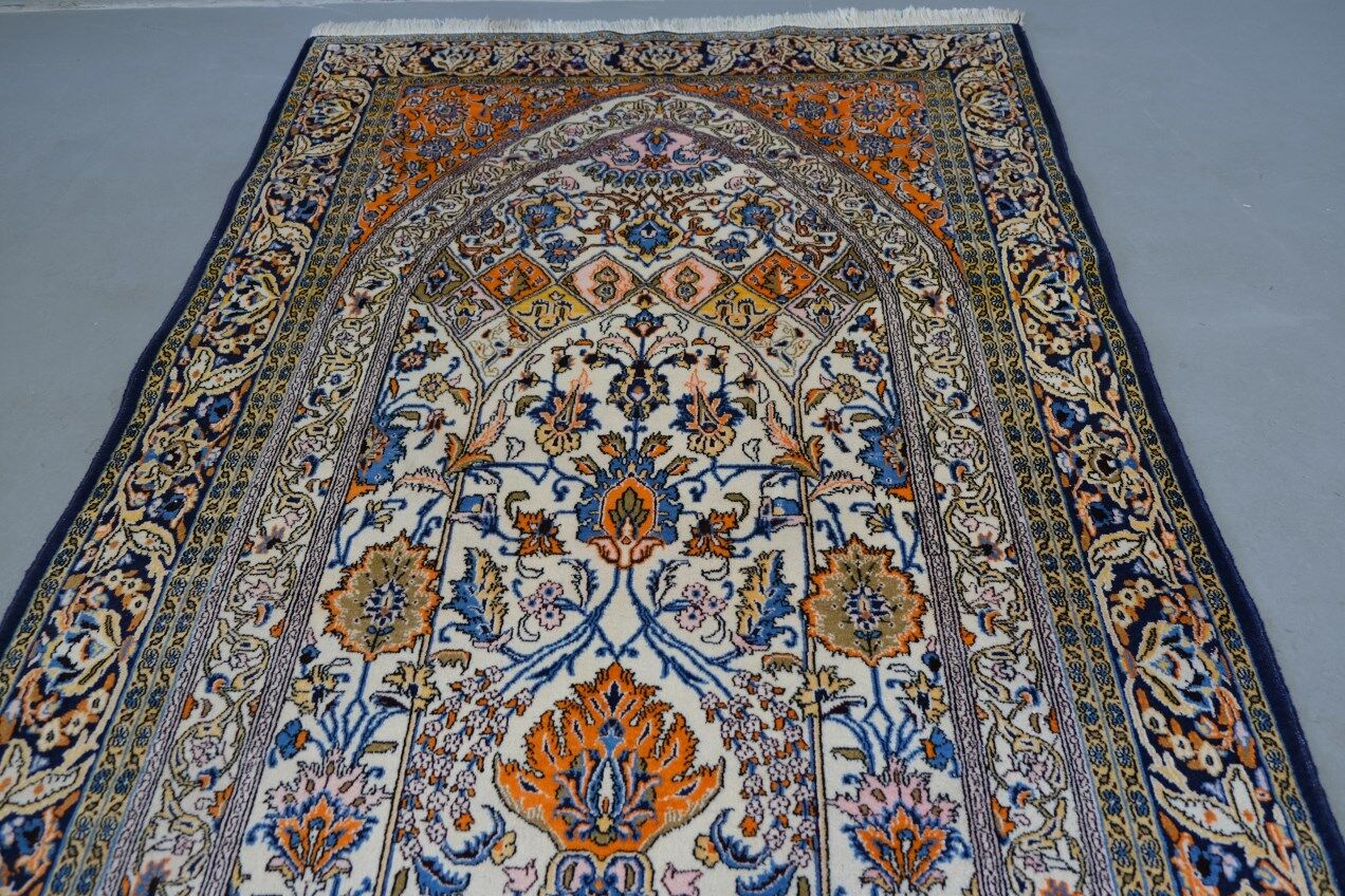 Hand-Woven Middle Persian Rug, 1960