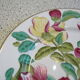 Paris porcelain plate with floral decoration
