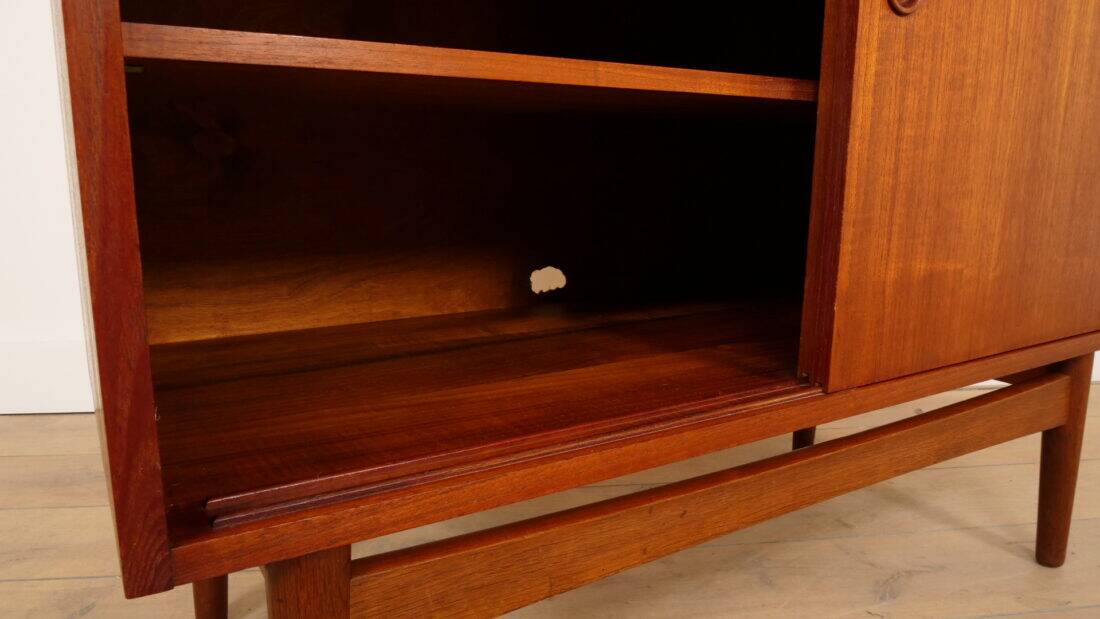 Vintage bookcase | Secretary | Teak | Johannes Sorth