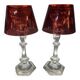 Baccarat Candle Holder Pair
