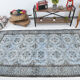5x8 faded blue handmade turkish rug 260x150cm