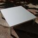 Aluminum coffee table, MDF Italia.