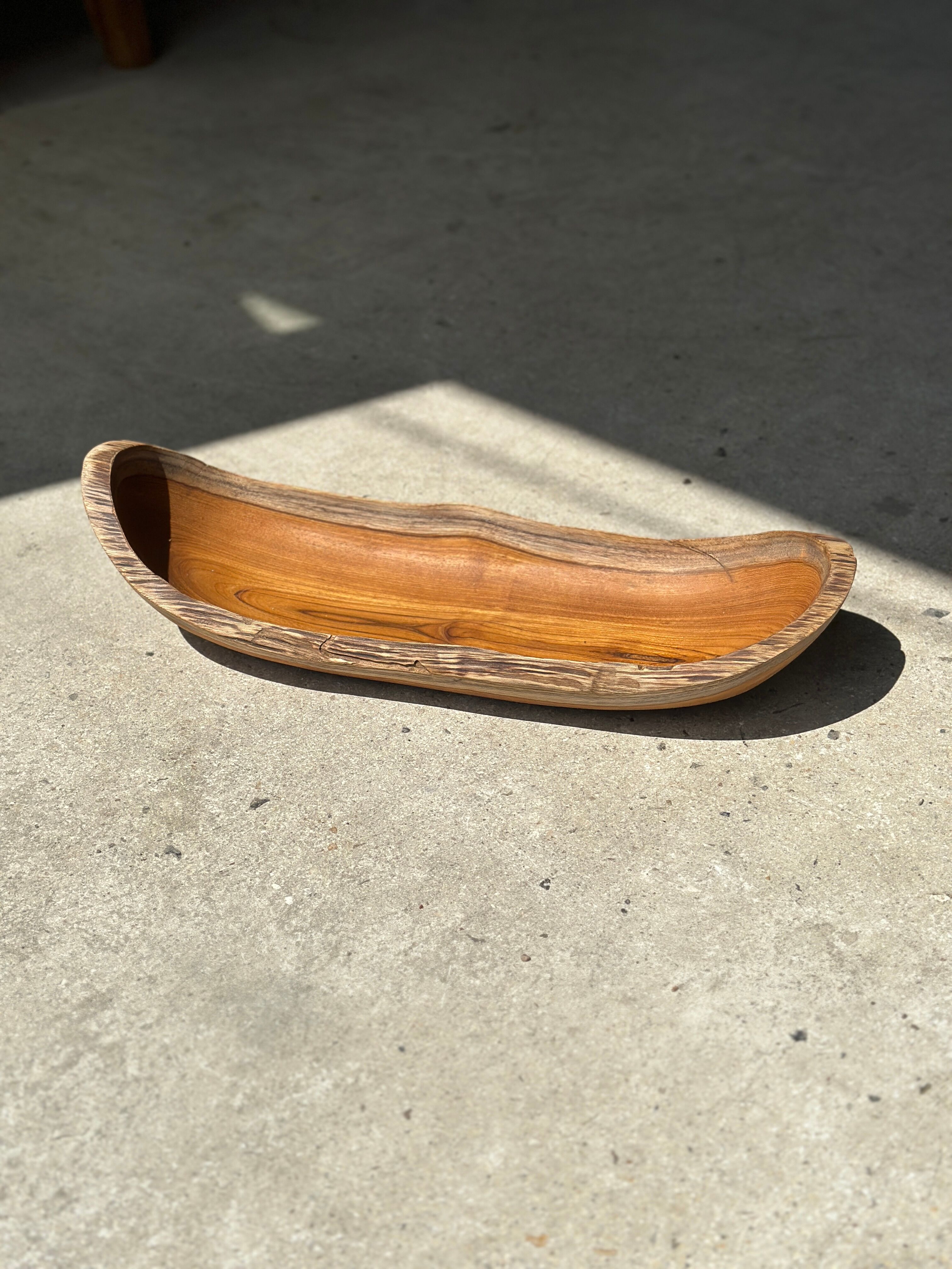 Organic monoxyl teak cut L:50cm