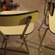 Lot de 3 chaises en formica vintage