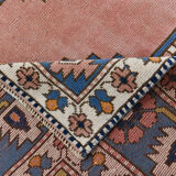 6x9 oushak vintage rug, 186x267cm
