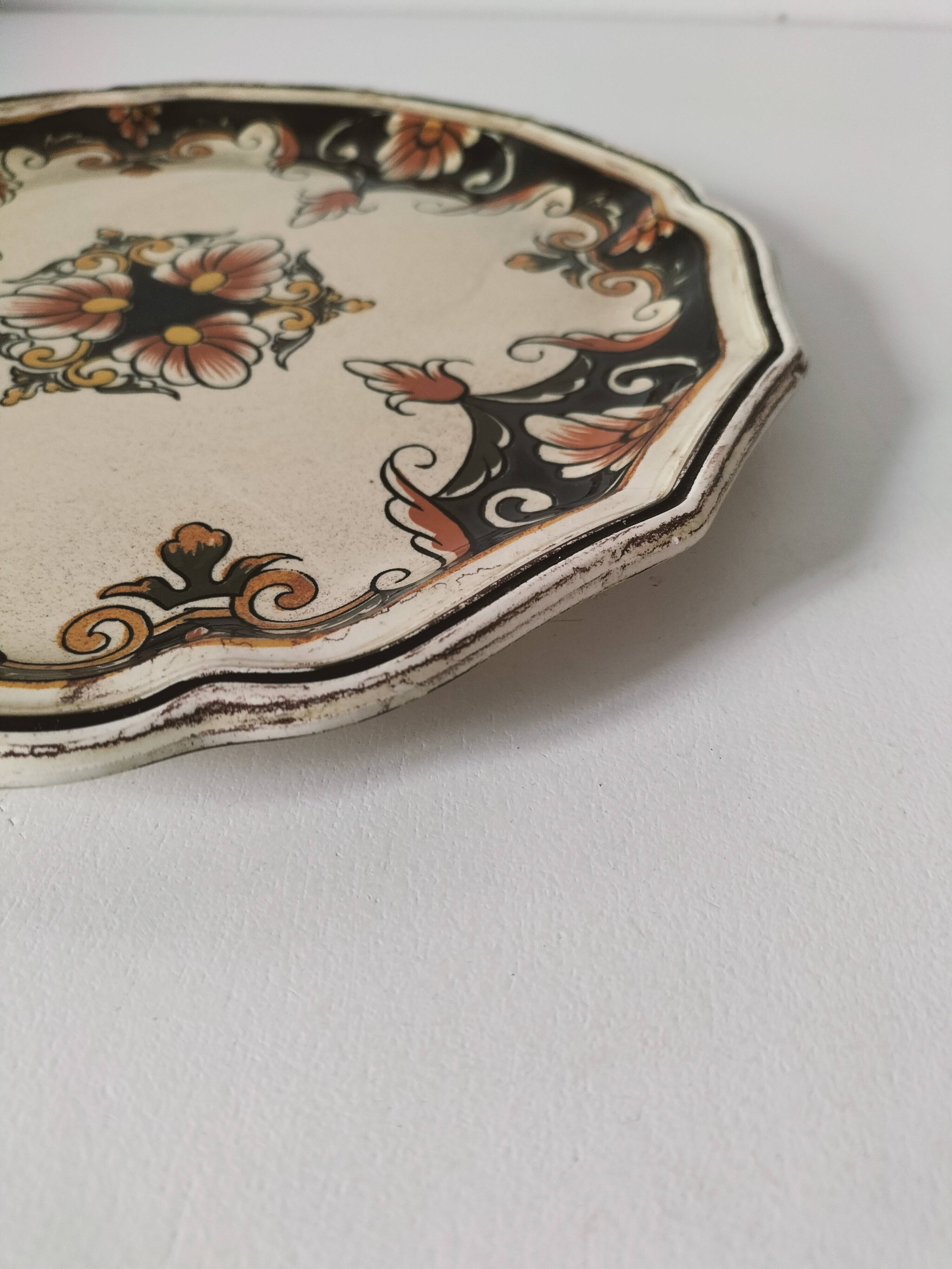 Assiette Buchy Salins France vers 1920–1930