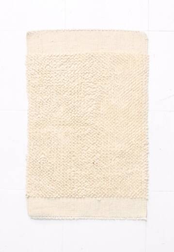 Paillasson turc moderne beige crème 2x3, 60x93 cm
