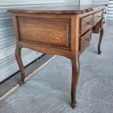 Minister's desk in Louis XV marquetry style
