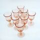 8 verres à pied Rosaline Luminarc Arcoroc - vintage années 80