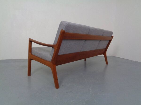 Senator Teak 3-Seater Sofa by Ole Wanscher for France & Son, Denmark, 1960s