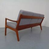 Senator Teak 3-Seater Sofa by Ole Wanscher for France & Son, Denmark, 1960s