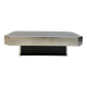 Table basse chromée DLG “Willy Rizzo”, Italie, 1970s