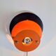 Mid-Century Metal Discus Wall Lamp attributed to Herda, 1960s