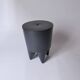 tabouret noir design Philippe STARCK vintage. 1970 1980