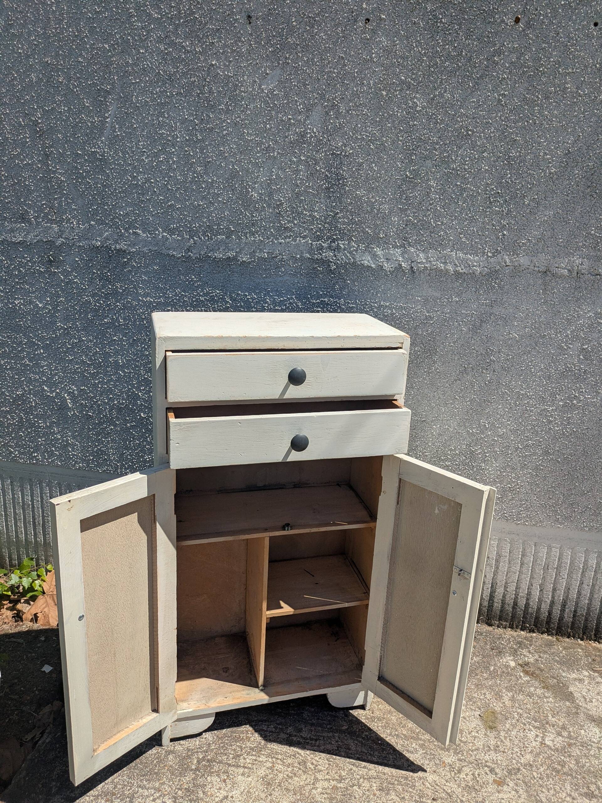 Small, shallow sideboard