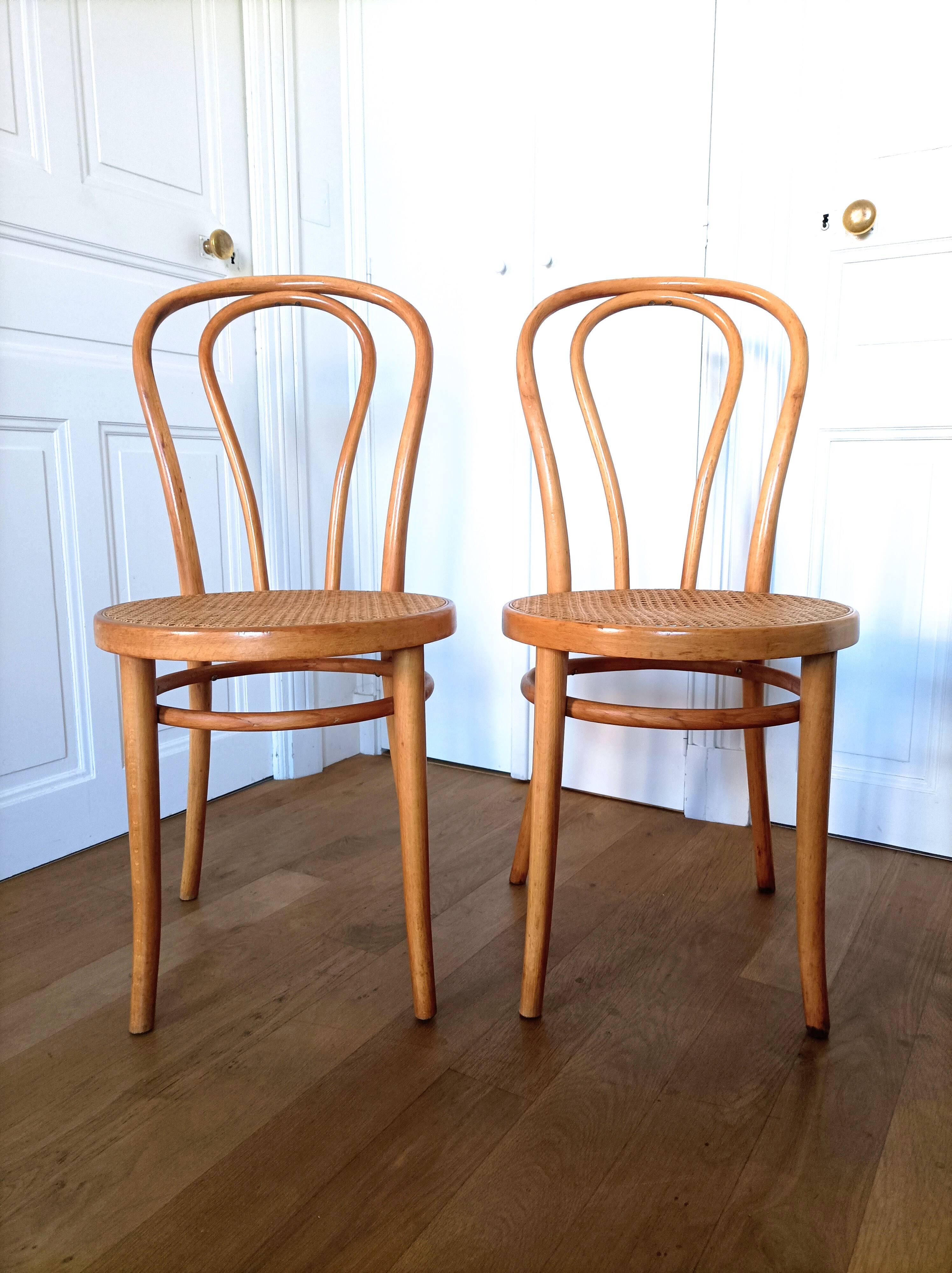 Bistro chairs by ZPM Radomsko for Thonet