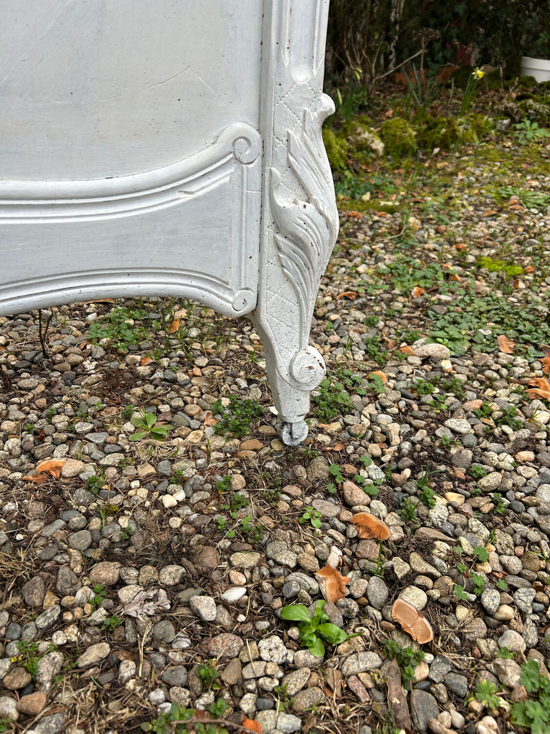 Louis XV style headboard