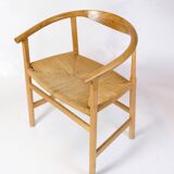 Hans J. Wegner Armchair Model PP201 Made In Oak & Wenge For PP Møbler