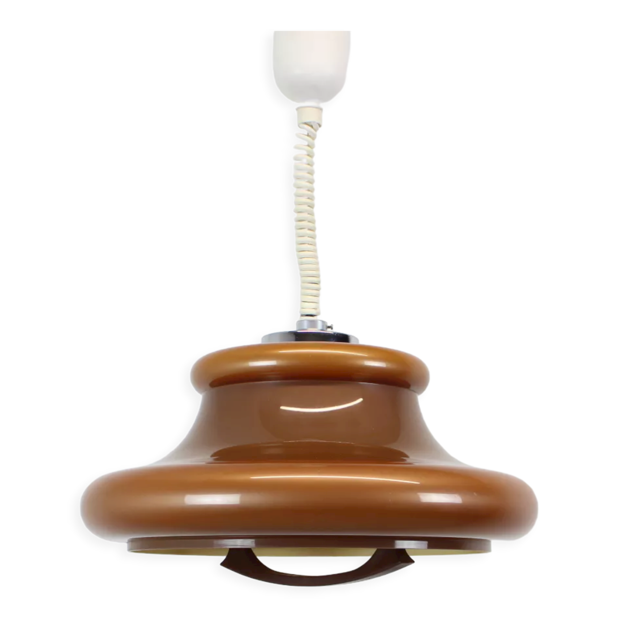 Mid-century adjustable hanging lamp, 1970's