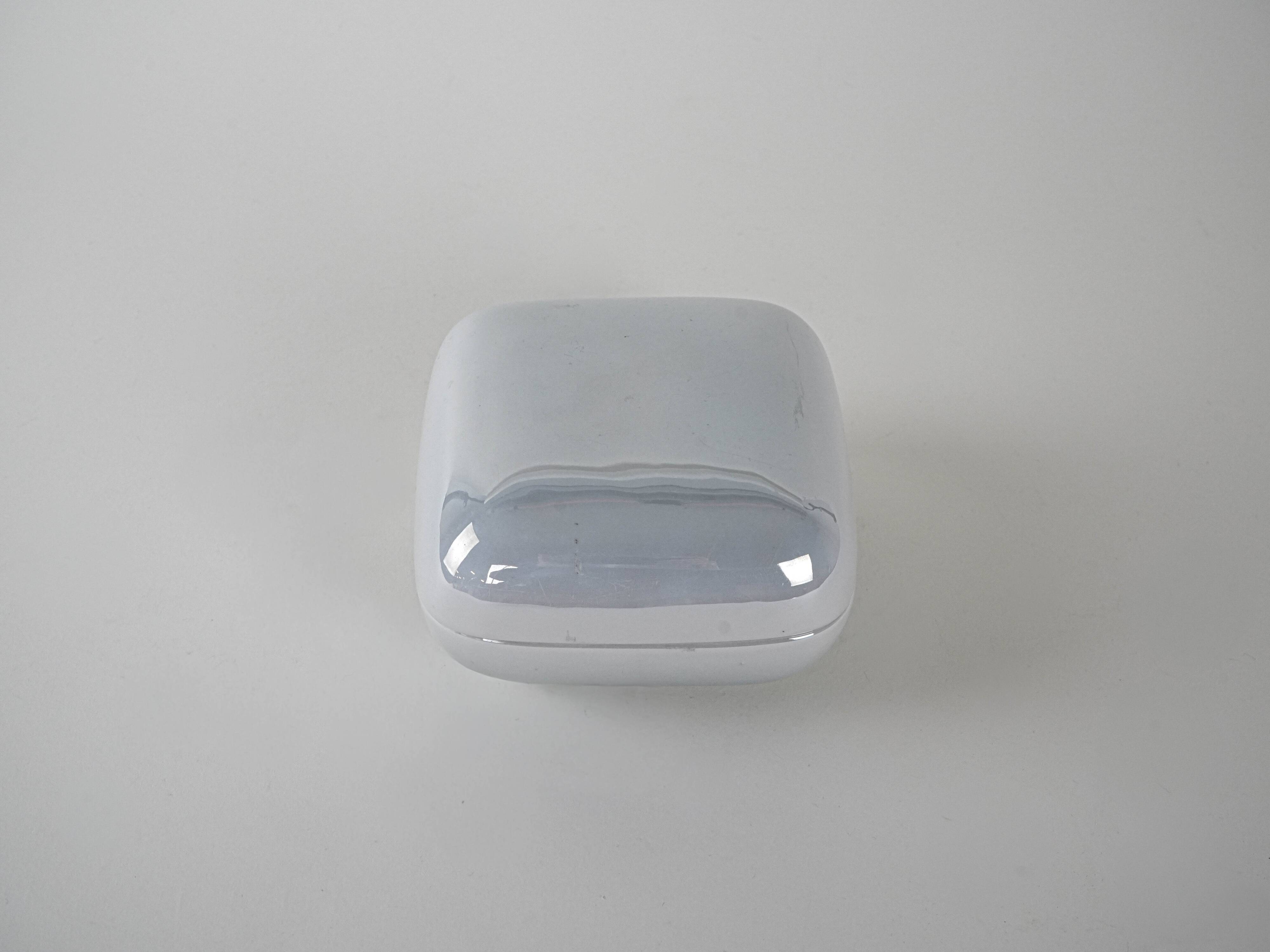 Porcelain box, Italian design, 1970s, manufactured in Italy