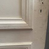 Double-sided passage door with two molded panels 20th century