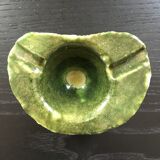 Cendrier marbre vert mousse