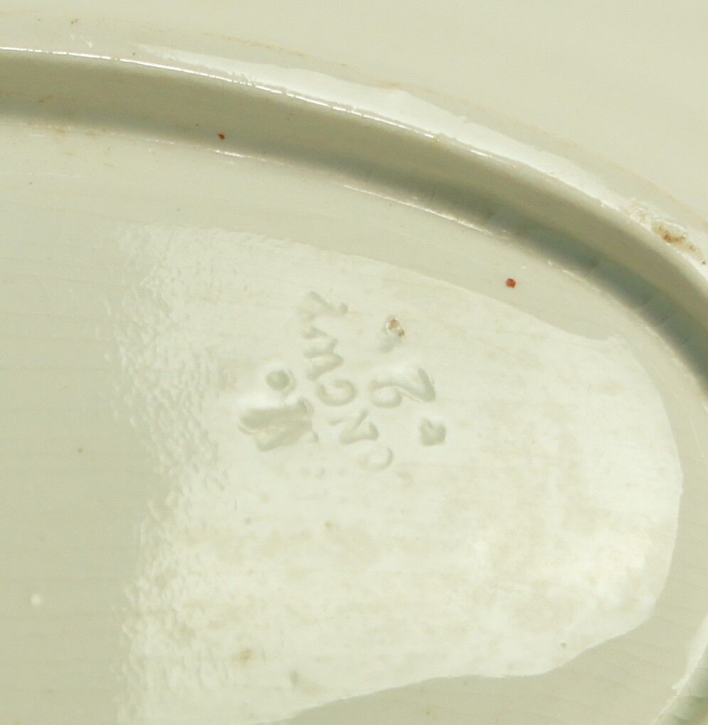 Longwy ceramic old barber bowl