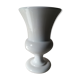 Vase medicis en faïence blanche