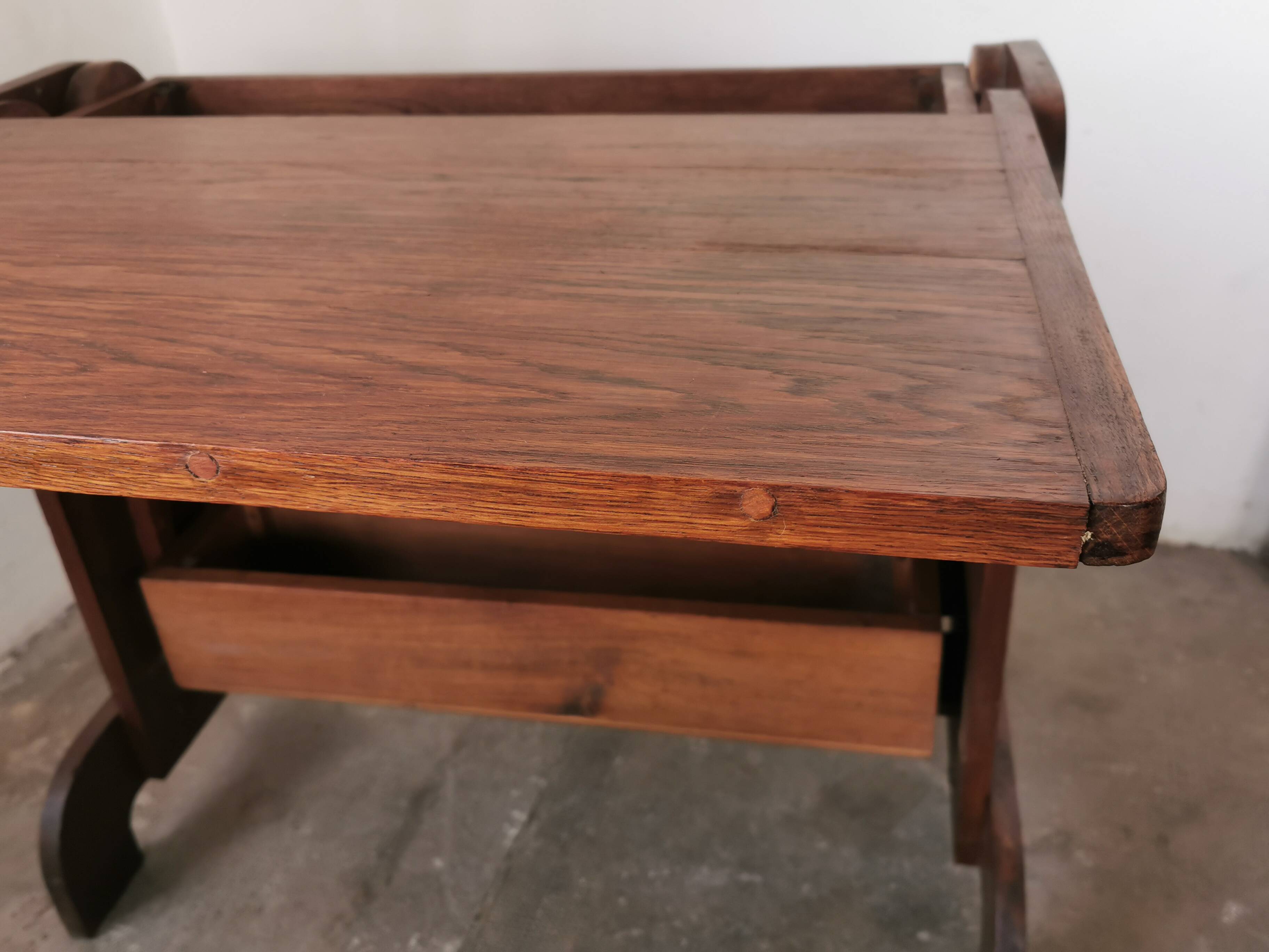 Double retractable desk 1950, Raclem