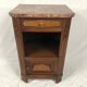 Bedside furniture wood and marble art deco period