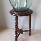 Wood tripod stool
