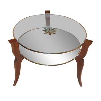 Coffee table pedestal table art deco 1930-1940