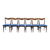 Set of 6 Scandinavian chairs