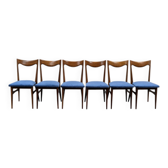 Set of 6 Scandinavian chairs