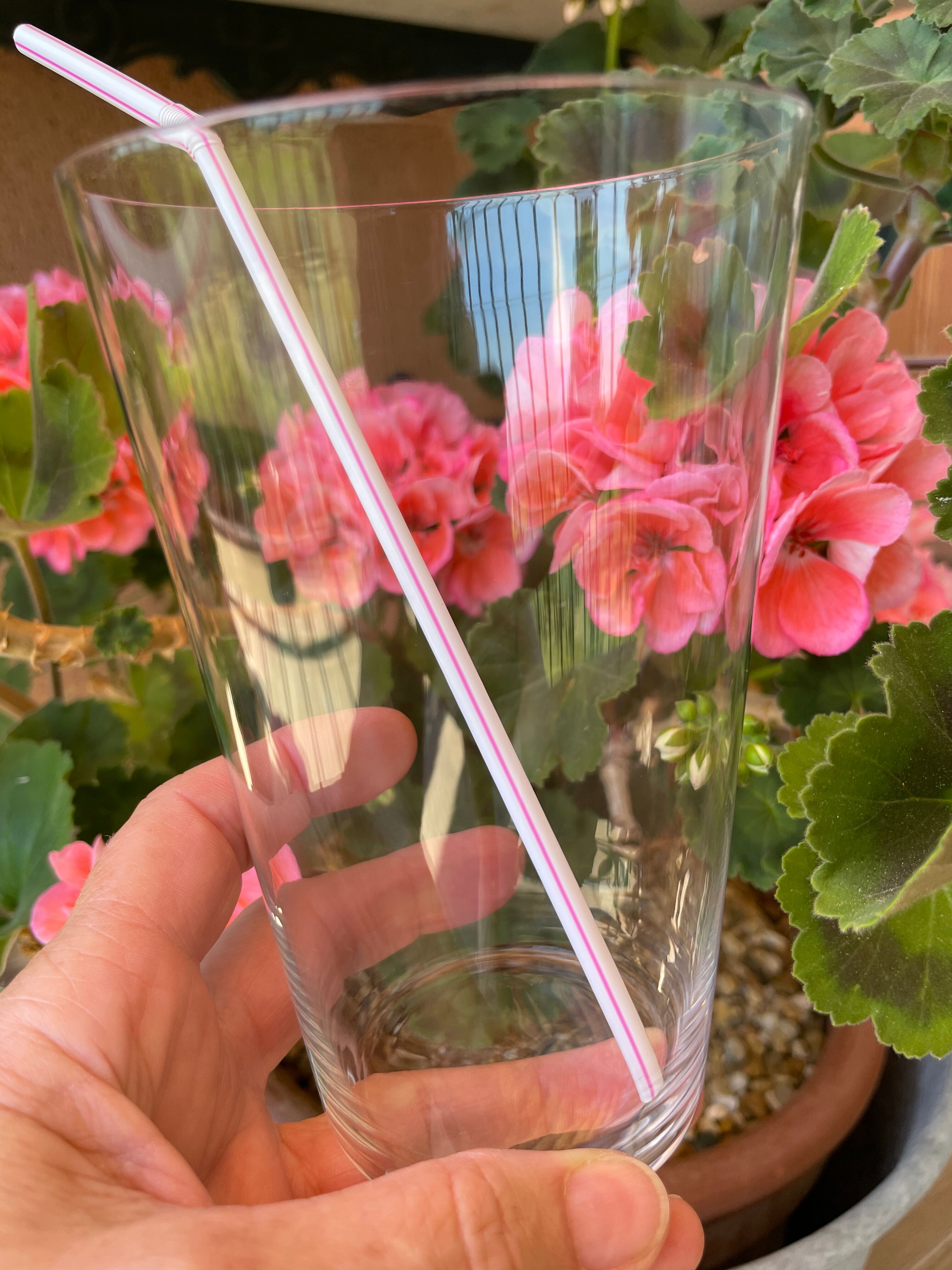 Old orangeade glasses, Baccarat crystal