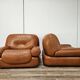 Pair of Sapporo armchairs by Mario Marenco for Mobil Girgi, 1970
