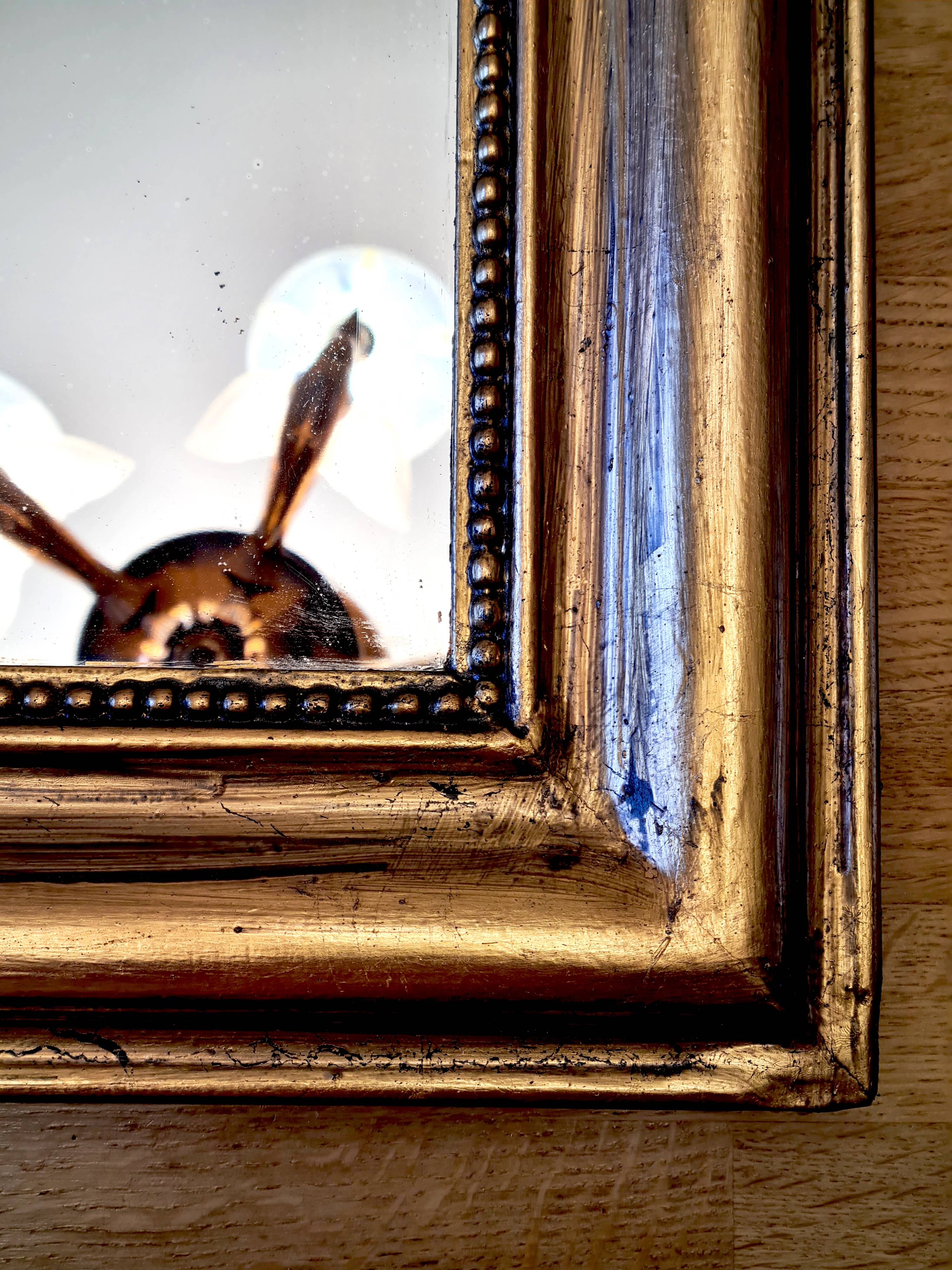 Antique Louis-Philippe mirror "Melchiore"