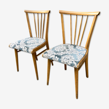Pair of chairs from the 50s - 60s vintage - Scandinavian style