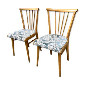 Pair of chairs from the 50s - 60s vintage - Scandinavian style